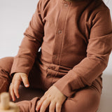 Pehr-Essentials Romper-Soft Clay-4