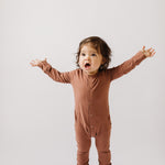 Pehr-Essentials Romper-Soft Clay-5