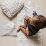 Striped On the Go Portable Changing Pad Changing Pad Pehr   