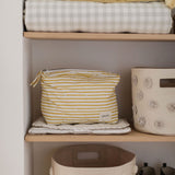 Pehr-On The Go Pouch-Stripes Away Marigold Medium-3