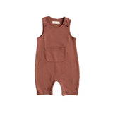 French Terry Overalls Overalls Pehr Canada Clay 0 - 3 mos. 
