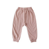 Pehr-French Terry Harem Pant-Soft Peony-1