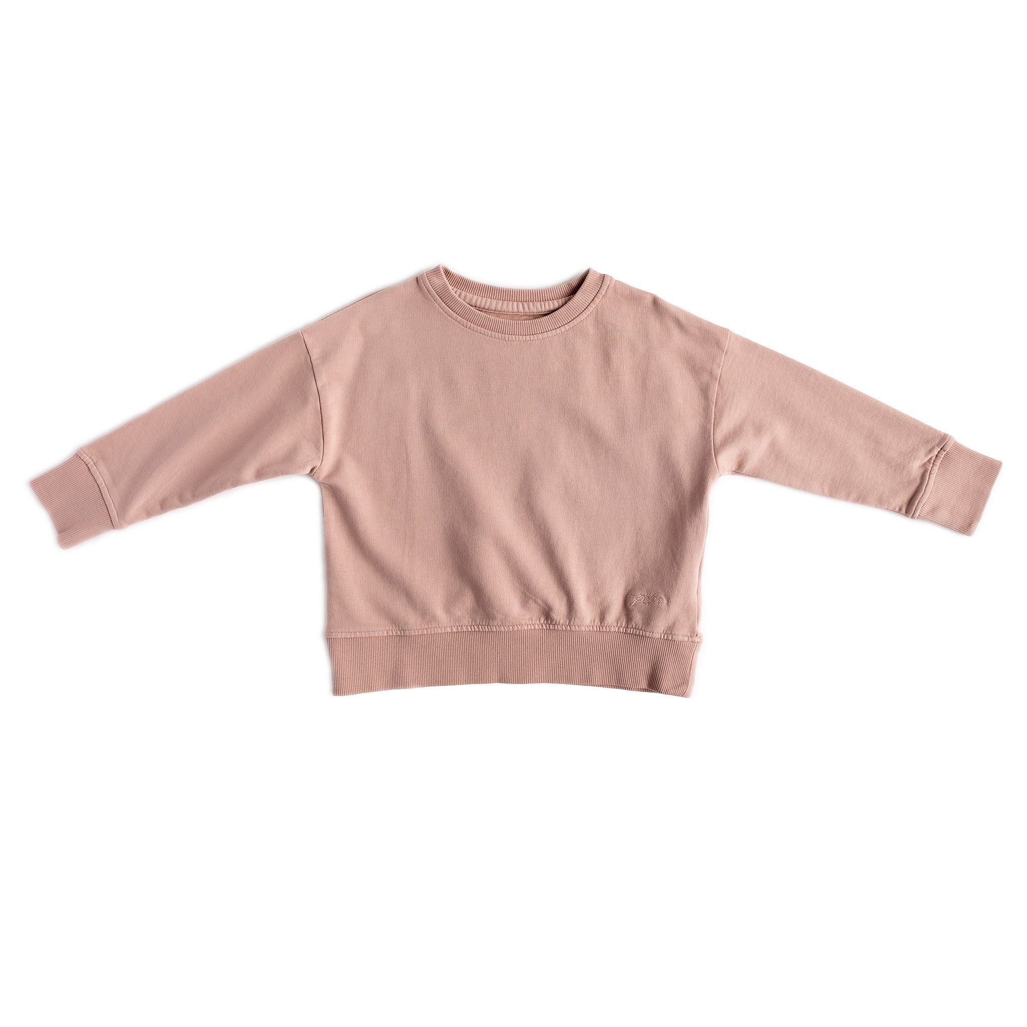 Pehr-French Terry Sweatshirt-Soft Peony-1