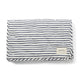 Striped On the Go Portable Changing Pad Changing Pad Pehr Stripes Away Ink Blue One Size 