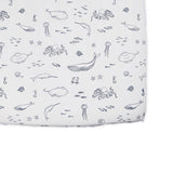 Crib Sheet Crib Sheet Pehr Life Aquatic  