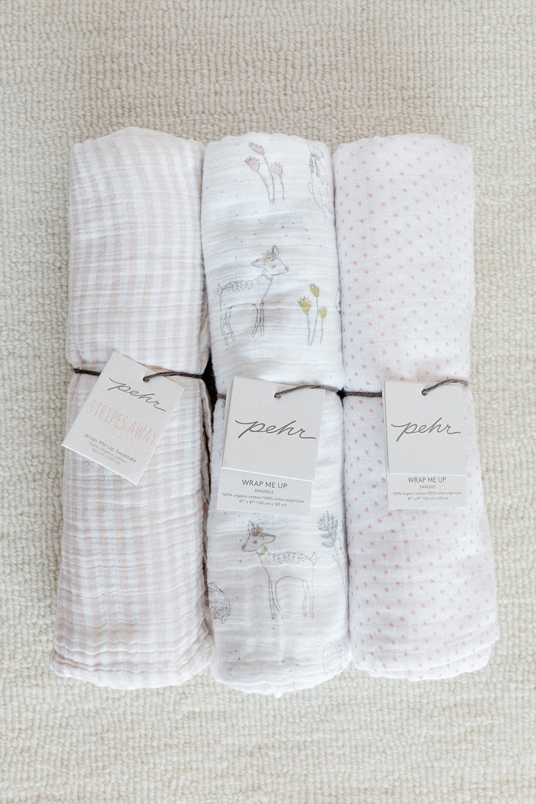 Striped Swaddle Swaddle Pehr   
