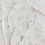 Pehr-Kimono Romper-Follow Me Elephant-2