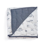 Chambray Blanket Blanket Pehr Canada Life Aquatic  