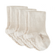 Crew Socks with Grips 3 - Pack 3-Piece Set Pehr Canada Natural Set 0 - 6 mos. 