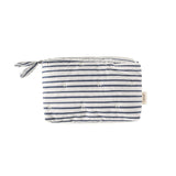 On The Go Mini Pouch Travel Pehr Canada Stripes Away Ink Blue Mini 