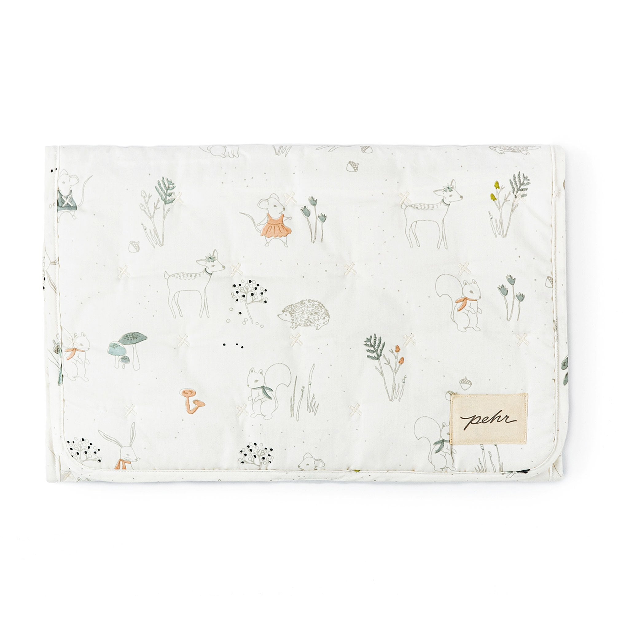 On the Go Portable Changing Pad Changing Pad Pehr Magical Forest  