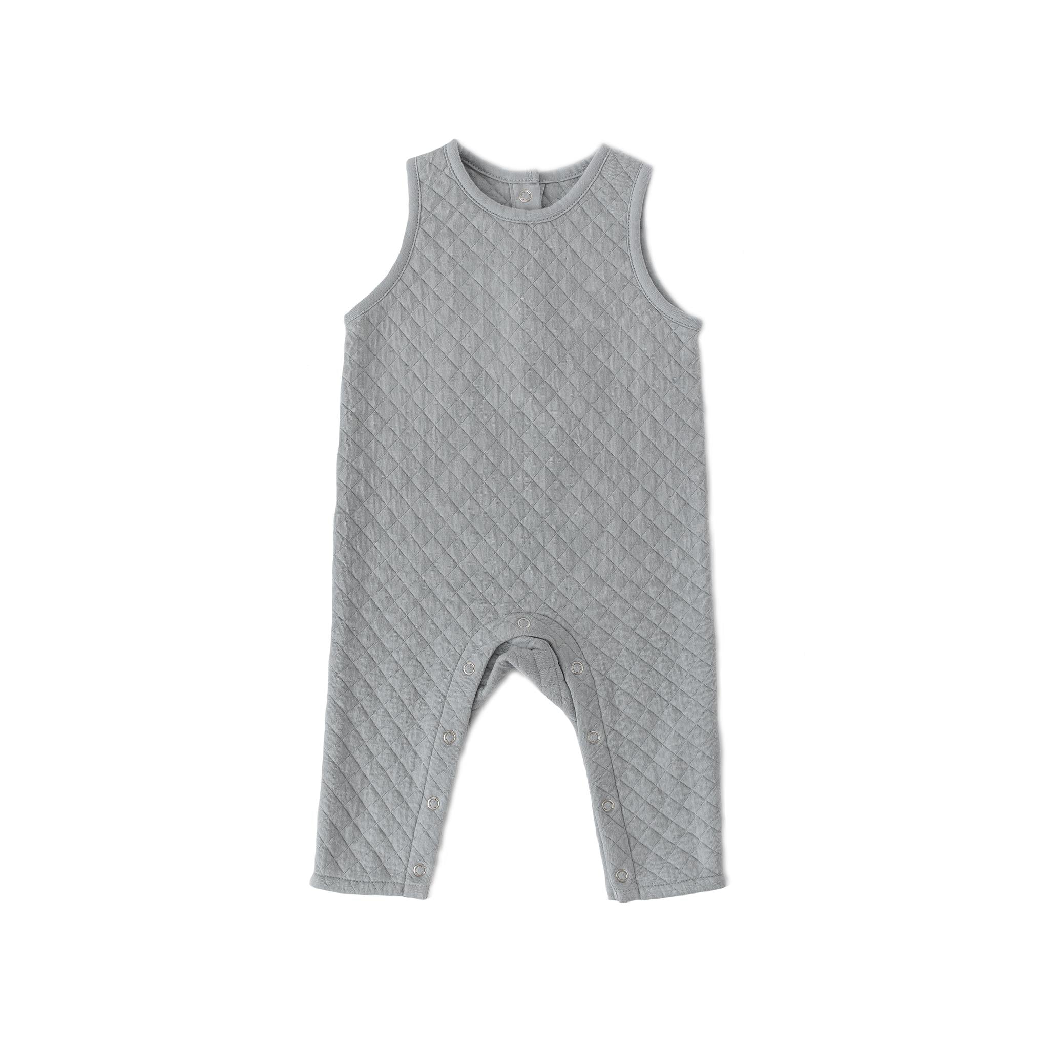 Pehr-Cozy Romper Overalls-Soft Sea-1