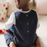 Pehr-Cozy Romper Overalls-Fountain Blue-2