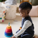 Pehr-Cozy Romper Overalls-Fountain Blue-3