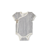Pehr-Short Sleeve Kimono One-Piece-Stripes Away Ink Blue-1