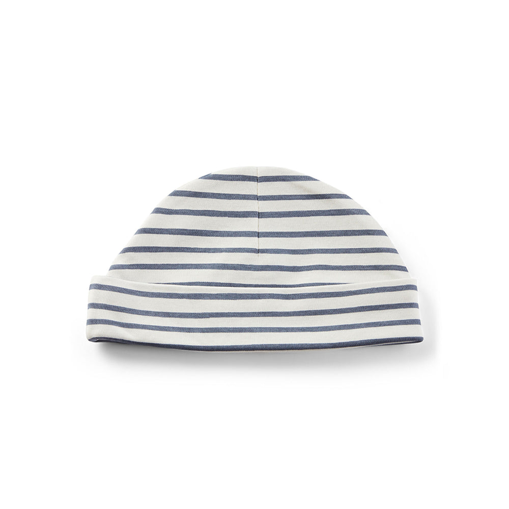 Beanie Hat Hat Pehr Stripes Away Ink Blue 6 - 12 mos. 