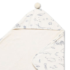 Hooded Towel Hooded Towel Pehr Life Aquatic  
