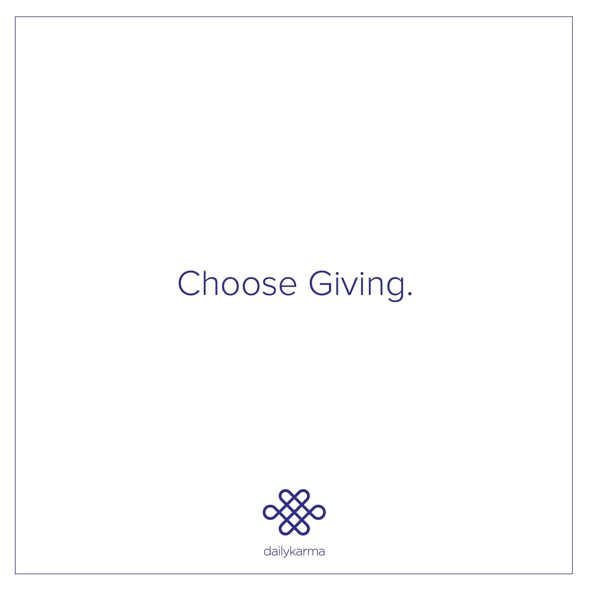 Gift for Good tips-donation DailyKarma   