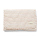 Striped On the Go Portable Changing Pad Changing Pad Pehr Stripes Away Rose Pink One Size 
